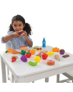 Kidkraft - Kunststof speelgoedeten - Set van 30