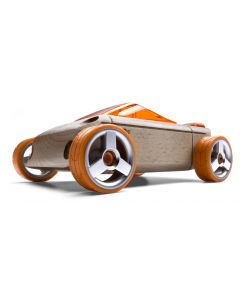 Automoblox - A9-S Convertible Oranje - Creatieve speelgoedauto