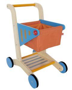 Hape - Shopping Cart - Houten winkelwagen