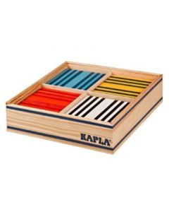 Kapla - Bouwblokjes - 100 stuks - 8 Kleuren