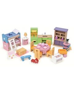Le Toy Van - Starter Meubelset - Voor poppenhuis