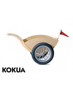 Kokua - LIKEaBIKE - Aanhangwagen – Zilveren spaakwielen
