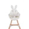 Childhome - Rabbit Universeel Eetstoel Kussen Jersey White