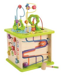 Hape - Country Critters Play Cube - Activiteitenkubus