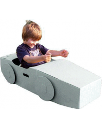 Paperpod - Kartonnen Auto Wit